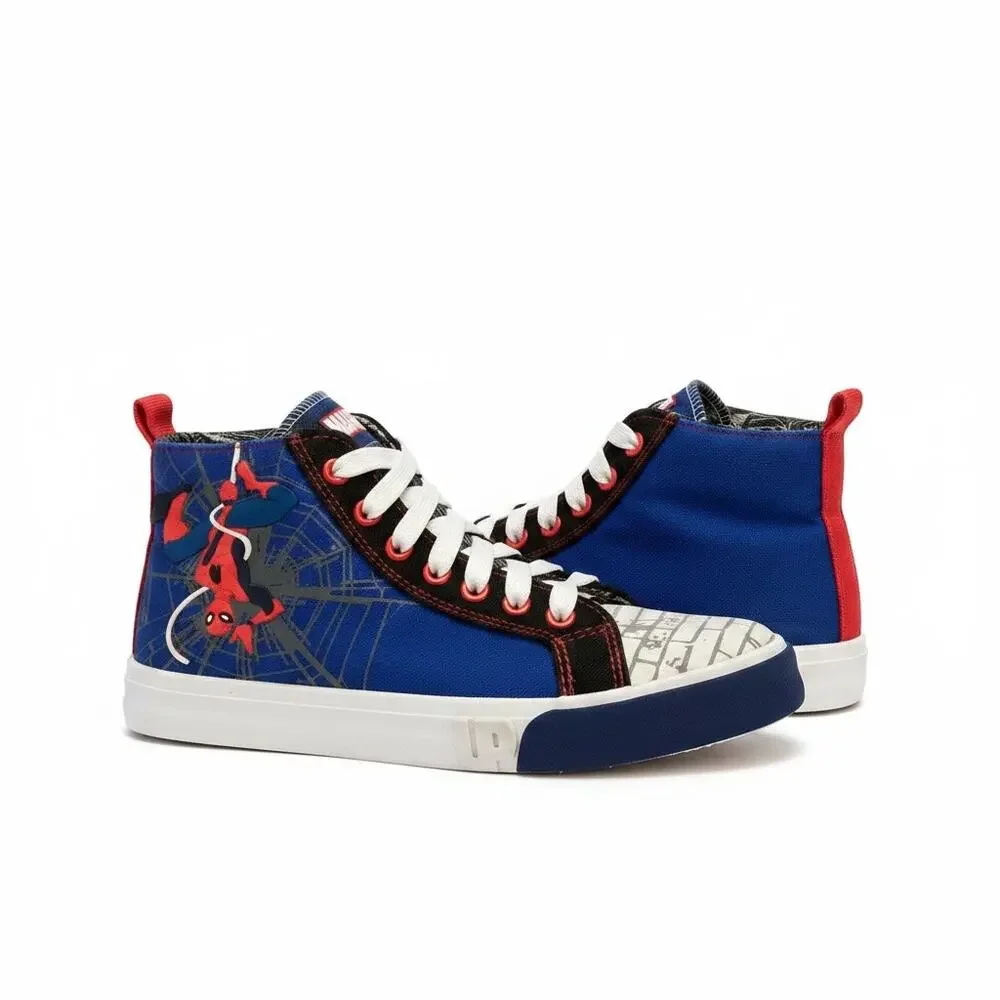 Ground Up Marvel Spider-Man High Top Sneakers sz 4
